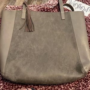 grey american eagle tote